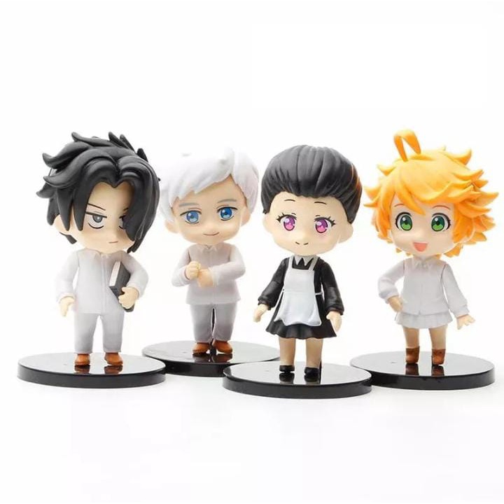 The Promised Neverland acrylic Figure LOT de 3 (Emma,Norman