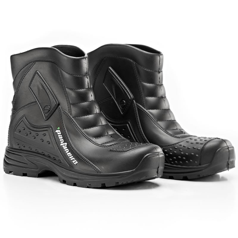 Bota De Chuva Moto Motoqueiro 100% Impermeável - Pantaneiro
