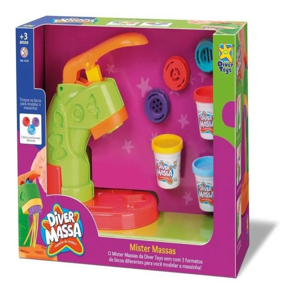 Kit Massinha de Modelar - Maquina de Massinha | Shopee Brasil