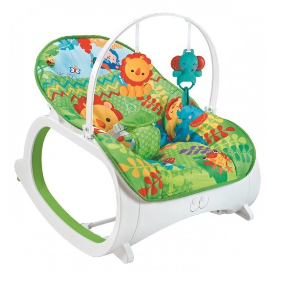 Cadeira De Descanso Musical Vibrat Ria E Balan O Safari Verde Color Baby Shopee Brasil