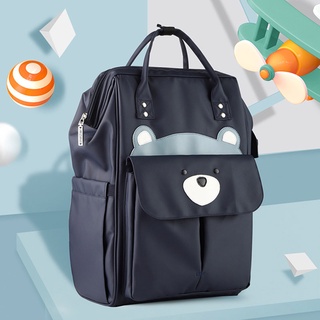 [Sacos De Fraldas Mochila Multifuncional Para Mamãe Portátil De Grande Capacidade Recém-Nascida Organizadora Bebês
