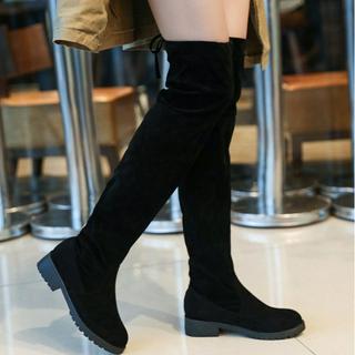 Botas Femininas Women's High Heels Platform Over The Knee Boots Winter  Thigh High Boots Fashion Red Bottom Boots Overshoes
