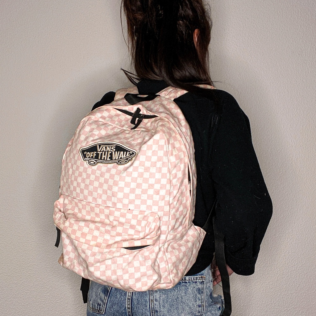 Vans discount mochila rosa