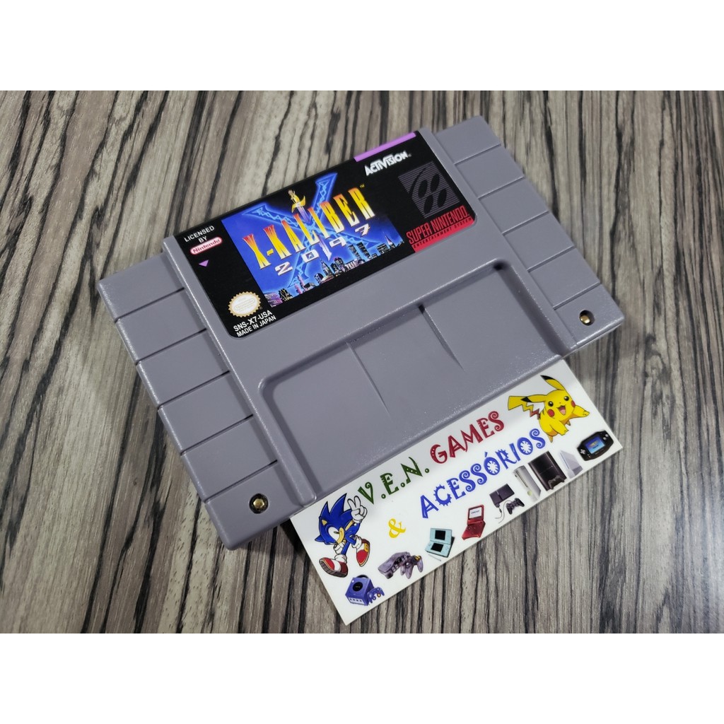 X-KALIBER 2097 P/ SUPER NINTENDO + GARANTIA!!!!!! | Shopee Brasil