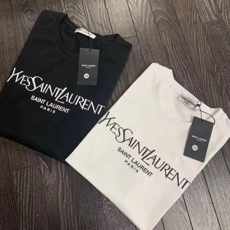 Camiseta YSL YVE SAINT LAURENT 100% Algodão (Não vai com etiqueta da marca)