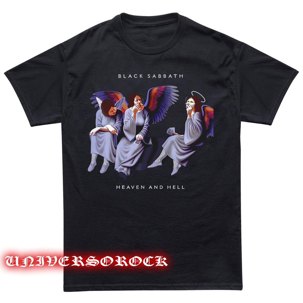 BLACK SABBATH Tシャツ HEAVEN and HELL XL Camiseta Black Sabbath Heaven And Hell Camisa de Rock | Shopee Brasil