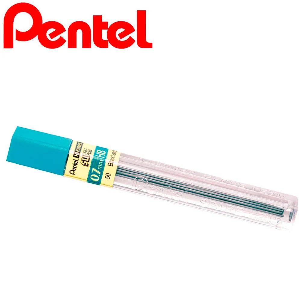 Grafite pentel 0,7 mm 2B Unidade