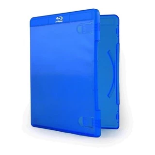 10 Estojo Capa Caixa Box Bluray Azul Com Logo
