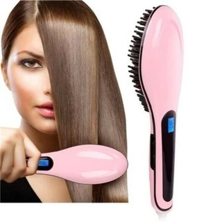 Promoção Escova Alisadora BIVOLT Beautiful Alisa a seco 230° graus de potência