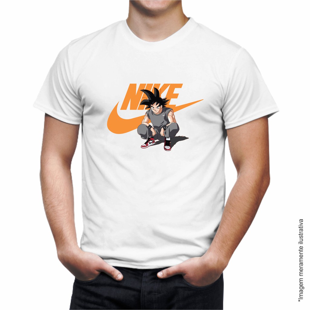 Camisa Camiseta Goku Dragon Ball Z Ni 100 Poli ster