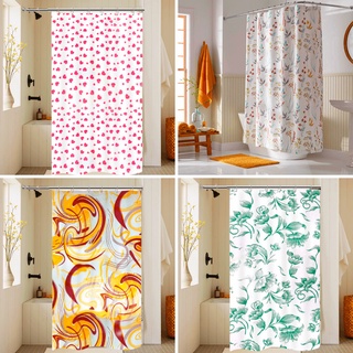 Cortina Box Para Banheiro Estampada Polietileno Para Banheiro Anti Mofo