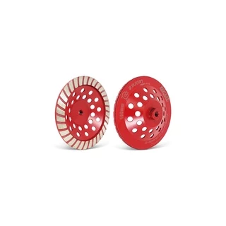 Rebolo Disco Diamantado Tipo Prato com Rosca 115mm X M14
