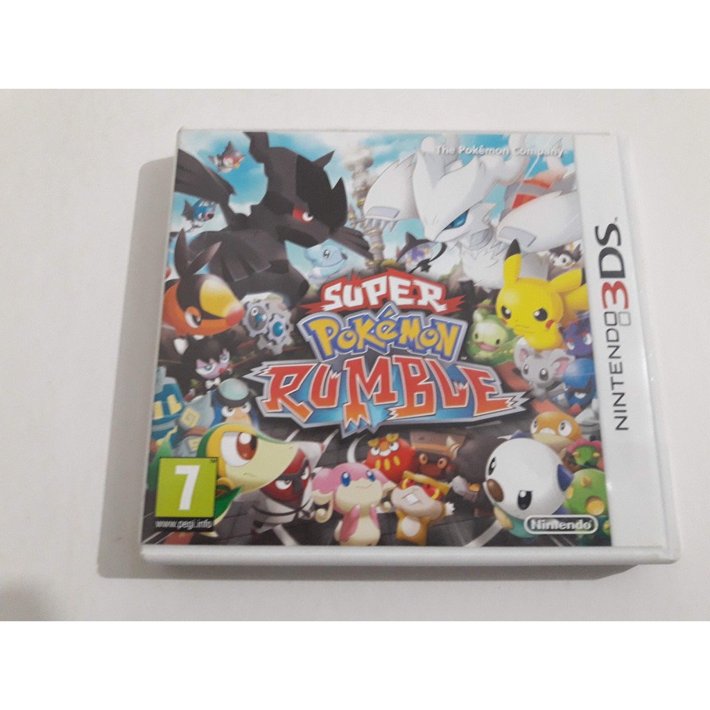 Super pokemon hot sale rumble 3ds