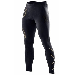 Calças 2XU Compression Tights Logo prateado