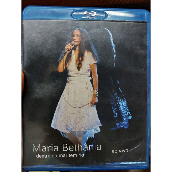 MARIA BETHÂNIA BLU-RAY DENTRO DO MAR TEM UM RIO TIRAGEM AA1500