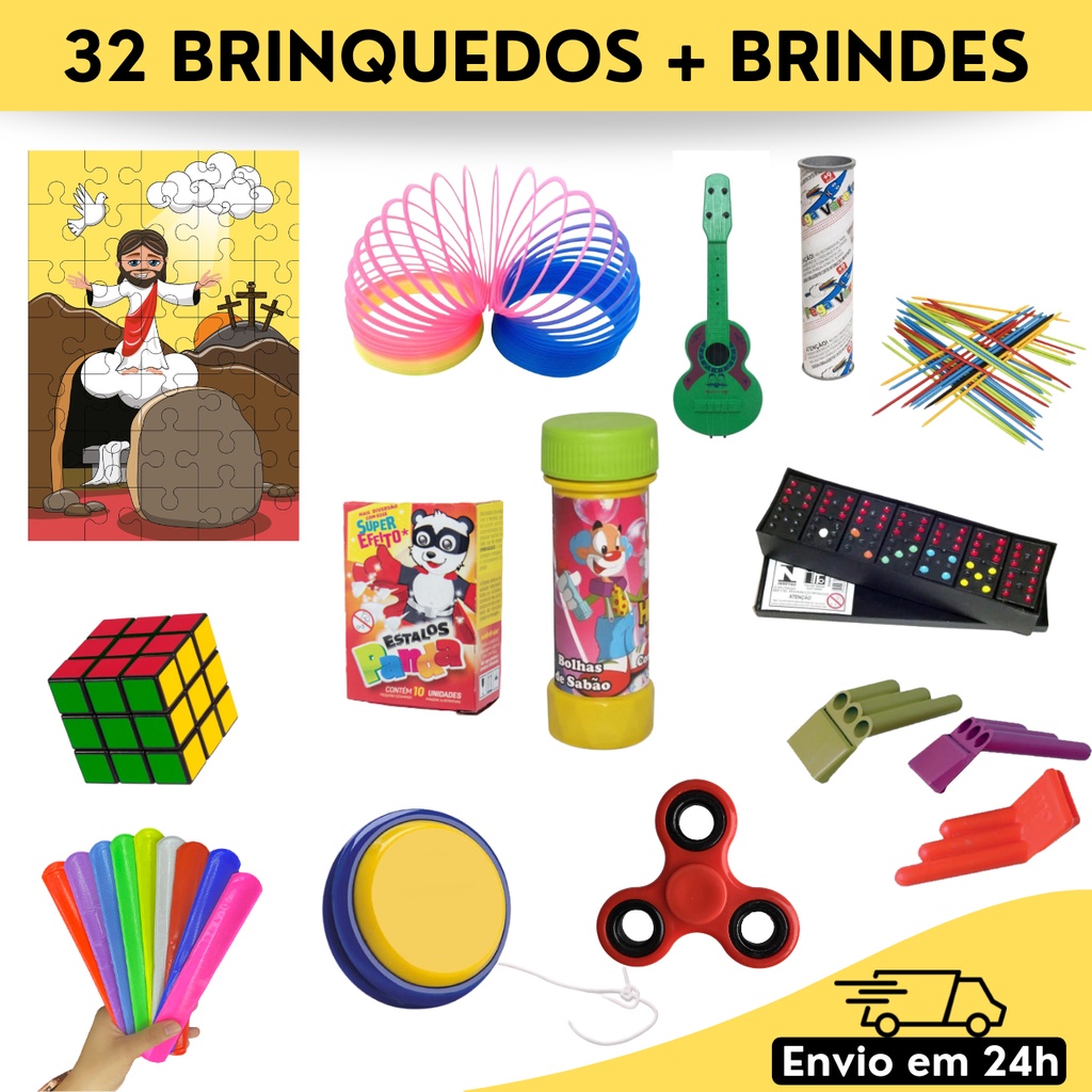 Kit Com 25 Bonecas Baratas Brinquedo Atacado Prenda Brinde - R$ 93,9 em  2023