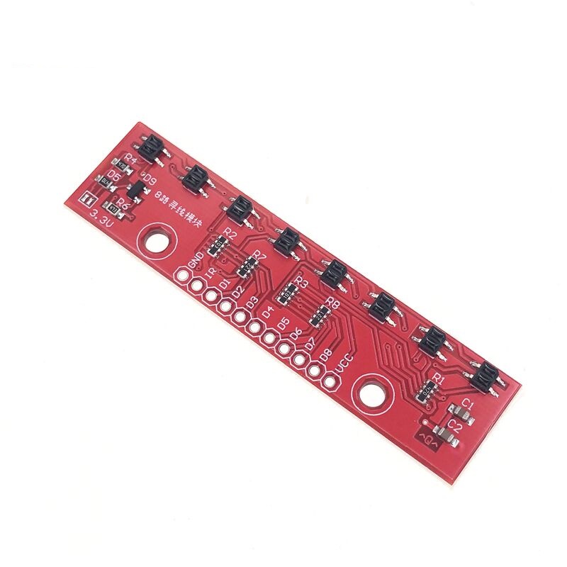Sensor Infravermelho P/ Seguidor De Linha 8 Canais [ Código 427 ]