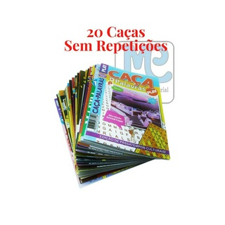 Kit Livro Caça-Palavras Nível Fácil/ Médio Ed.1