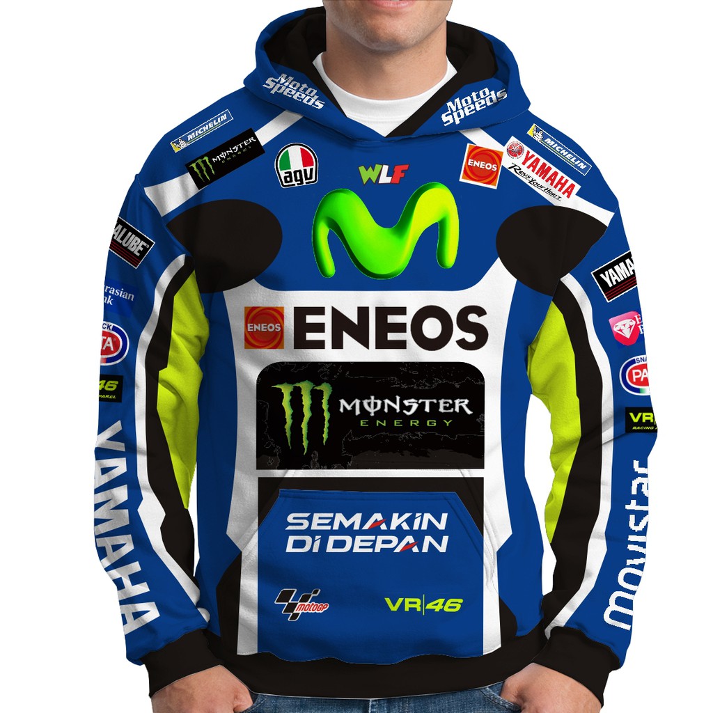 Blusa Moletom MotoGP Motors Pilotos Motoqueiro Uniforme Speed Moto ...