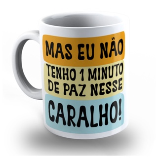 Caneca Flork Meme Palito Figurinha Sticker Presente Criativo Frases  Divertidas Engraçadas