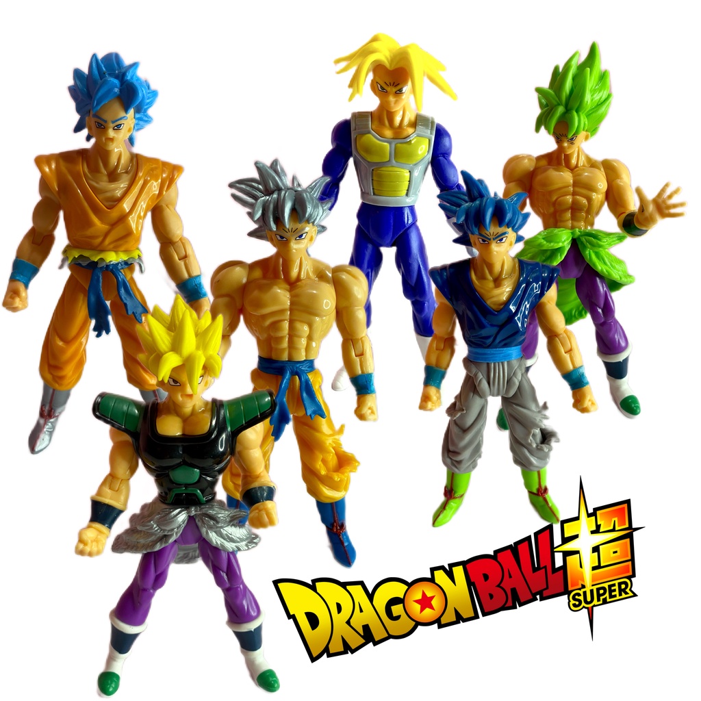 Boneco Dragon Ball Goku Instinto Superior Articulado
