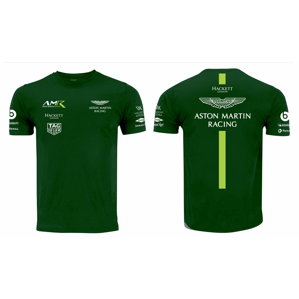 Camisa F1 Formula 1 Aston Martin Racing Shopee Brasil