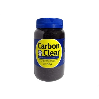 Carvão Ativado Para Filtragem de Aquário Carbon Clear 250g