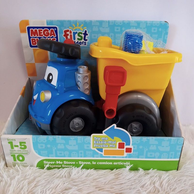 Mega Bloks Steve First Builders | Shopee Brasil