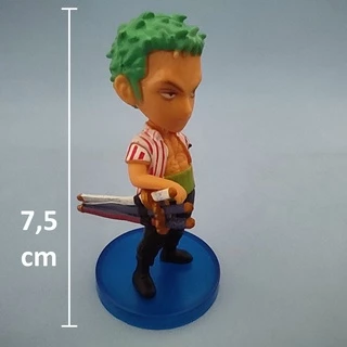 Figure Anime One Piece - Personagem Zoro PVC FG1081 Boneco Miniatura Action Coleção