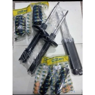 4 amortecedor 4 kits celta prisma corsa