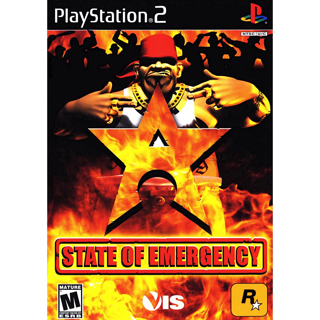 STATE OF EMERGENCY 北米版　PlayStation2 State of Emergency jogo playstation ps2 | Shopee Brasil