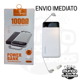 Carregador Portátil 10000 Mah Hmaston h988 - Power Bank