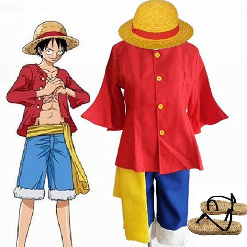 Cosplay Monkey D Luffy - One Piece - Roupas - Potengi, Natal 1227169918