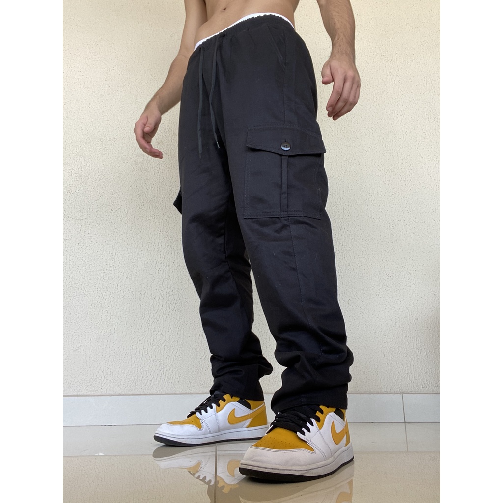 Calça 2024 cargo masculina