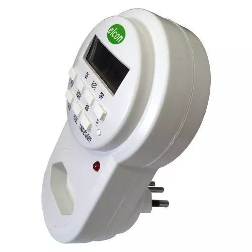 Timer Digital Programavel Bivolt com Tomada Bivolt TE-30 ELCON ...