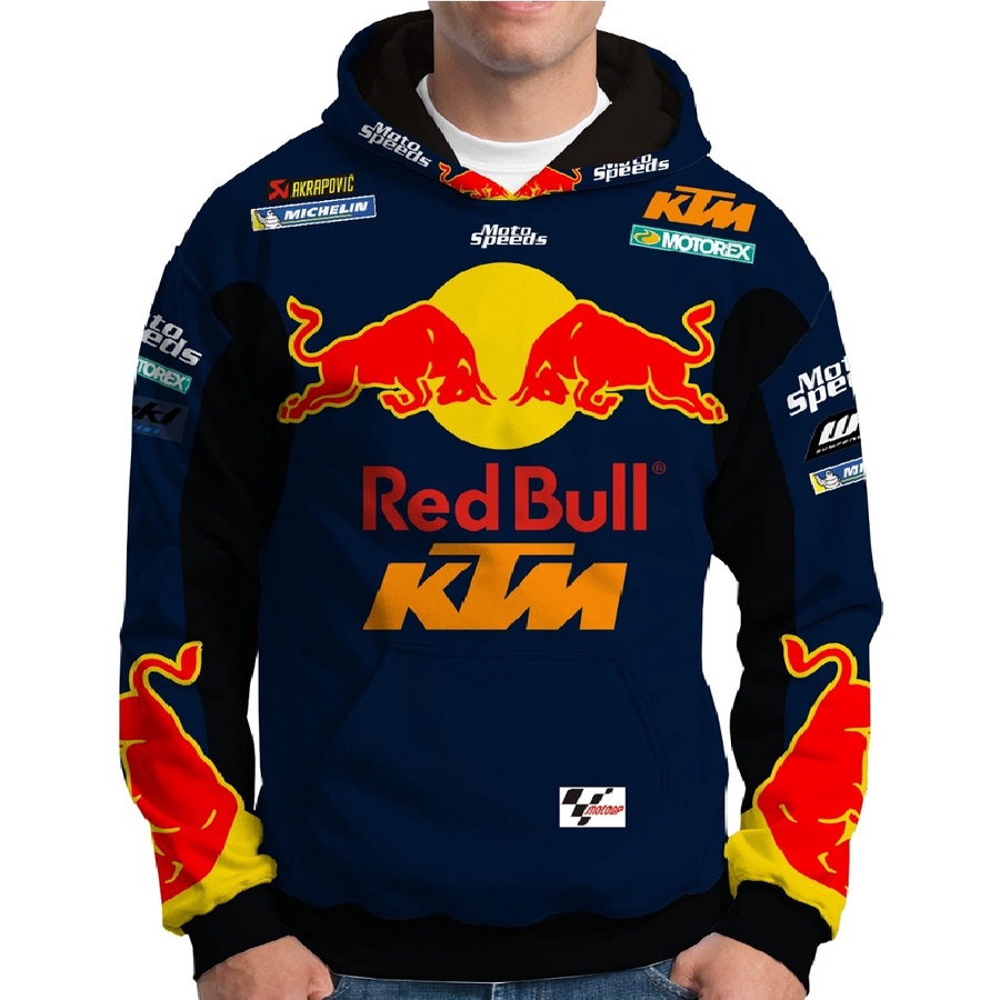 Blusa moletom hot sale red bull