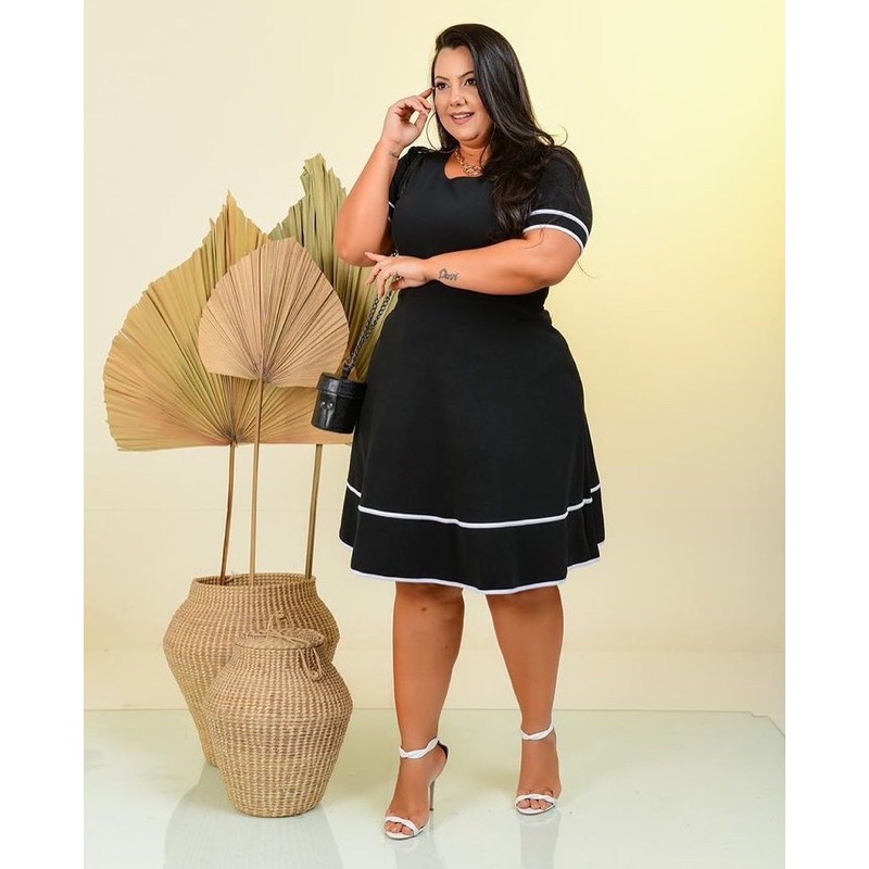 Moda feminina hot sale plus size evangelica