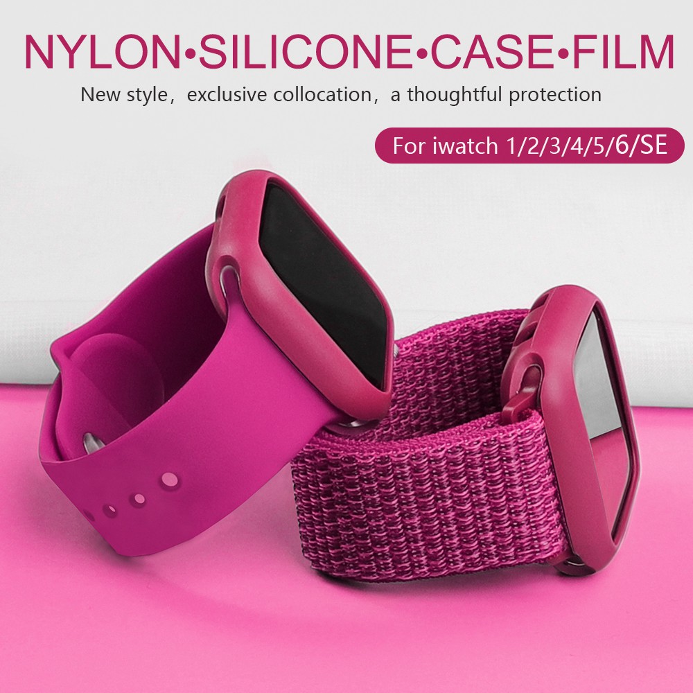 thumbnail image 2 of SupK&M Bling Stainless Steel Band Strap With Case For Apple Watch Series 1-10, SE & Ultra – Polychrome 2 of 6