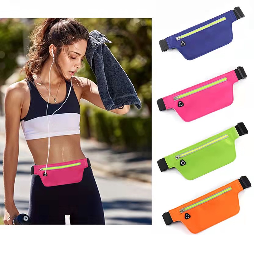 Pochete Sport Esportiva Ultra Slim Esporte Corrida Fitness Academia ...