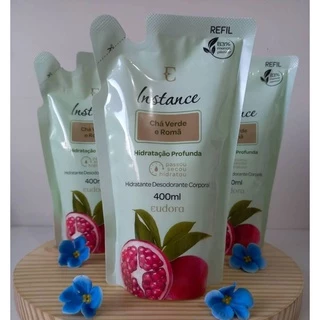 Refil Hidratante Instance Chá Verde e Romã 400ml