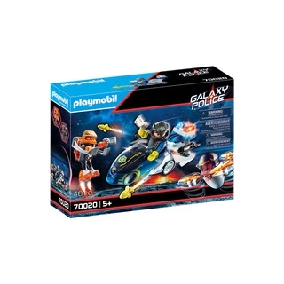 Playmobil - Polícia Galáctica Com Moto