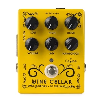 Caline CP-60 pedal De Guitarra Elétrica Para Baixo/Motorista + DI