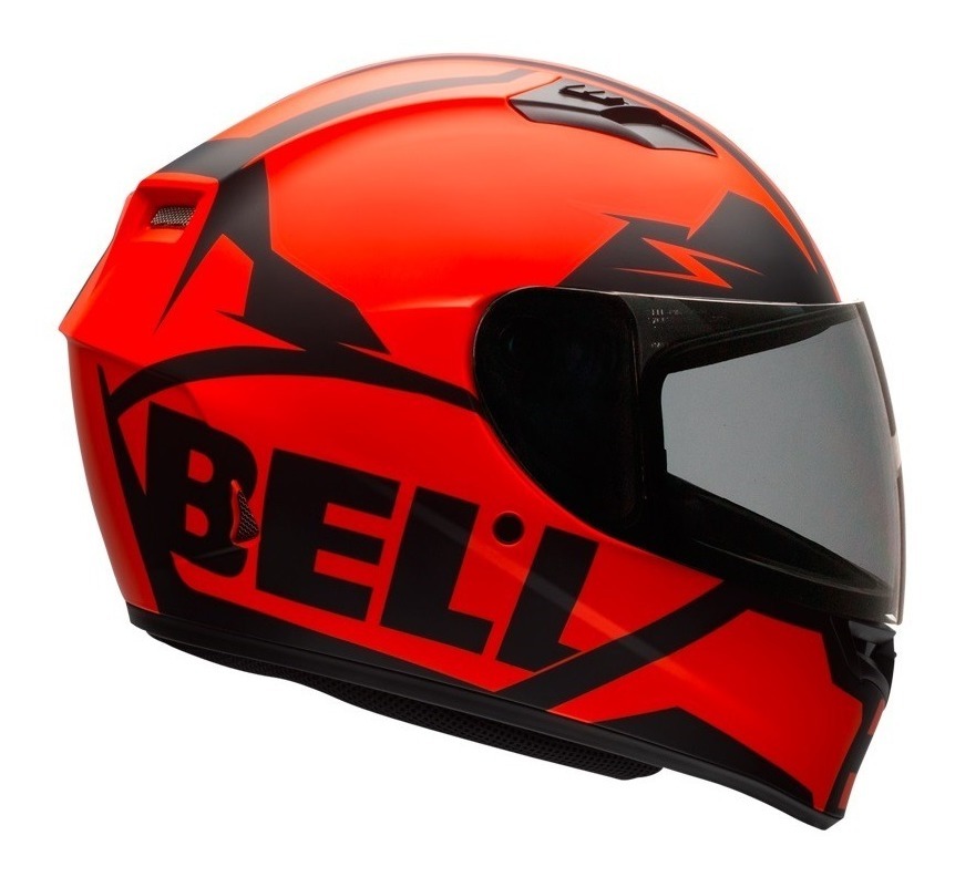 Capacete Bell Qualifier Snow Fechado Laranja Fosco Tam 56