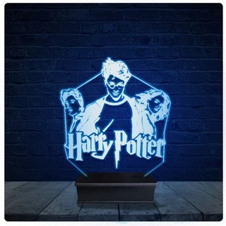 Luminária Led Acrilico Abajur - Harry Poter 13