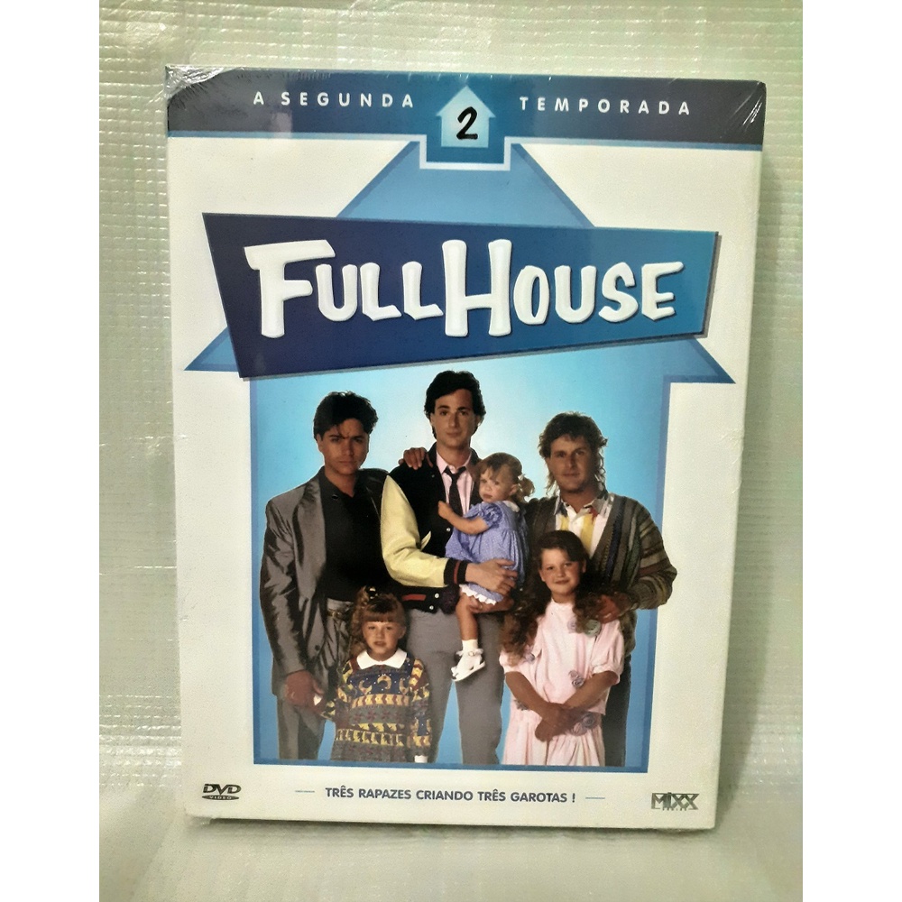 Dvd Box: Full House (Três é Demais) - A Segunda Temporada Completa