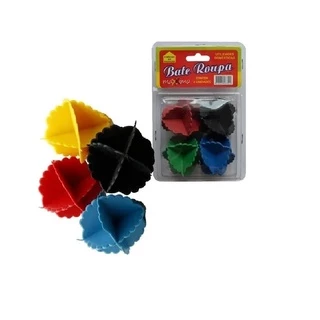 Kit 4 Esferas Bate Roupas Maquina De Lavar Tira Bolinhas