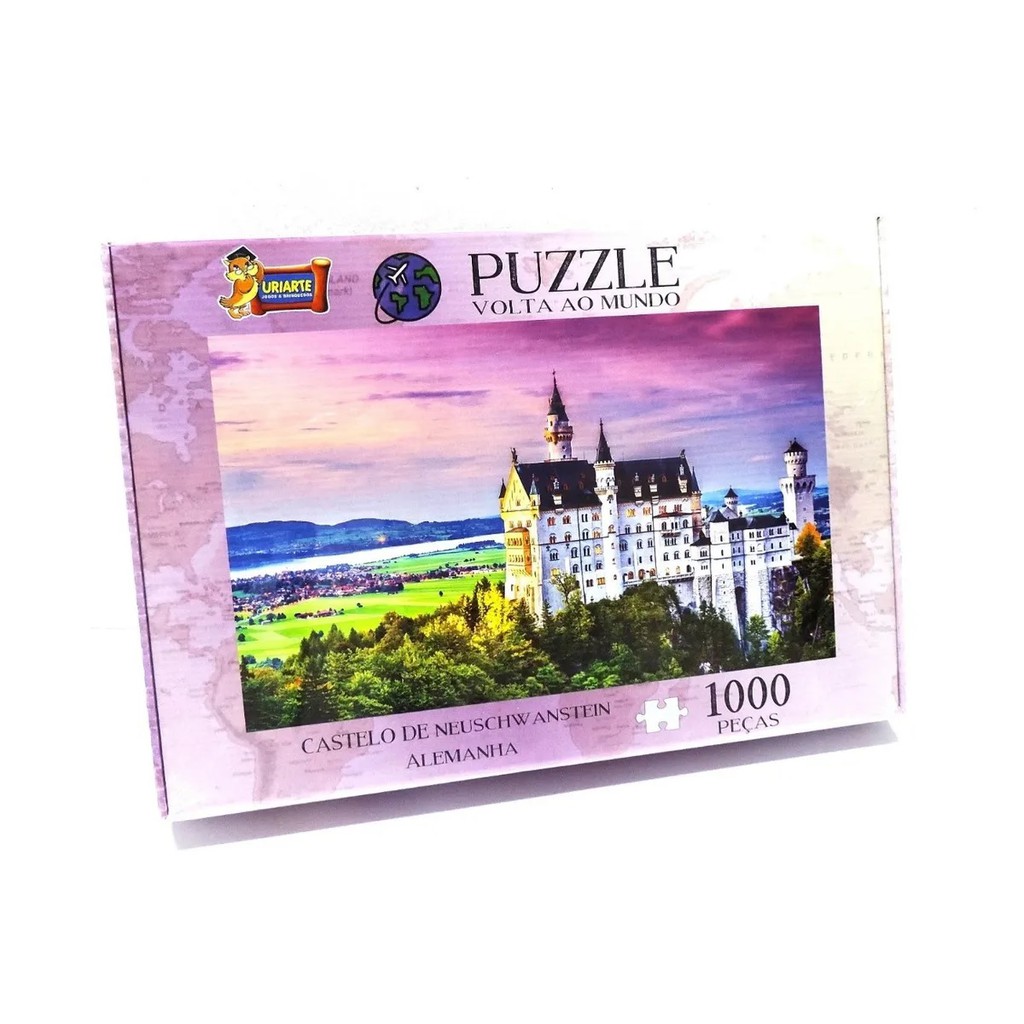 Jogo Quebra Cabeça Paisagem Castelo Alemanha 1000 Pçs Puzzle | Shopee ...