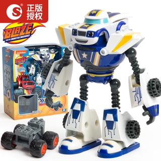 Veiculo com Acessorios - Corredores Robos - Blaze and The Monster Machines  - sortidos - Mattel