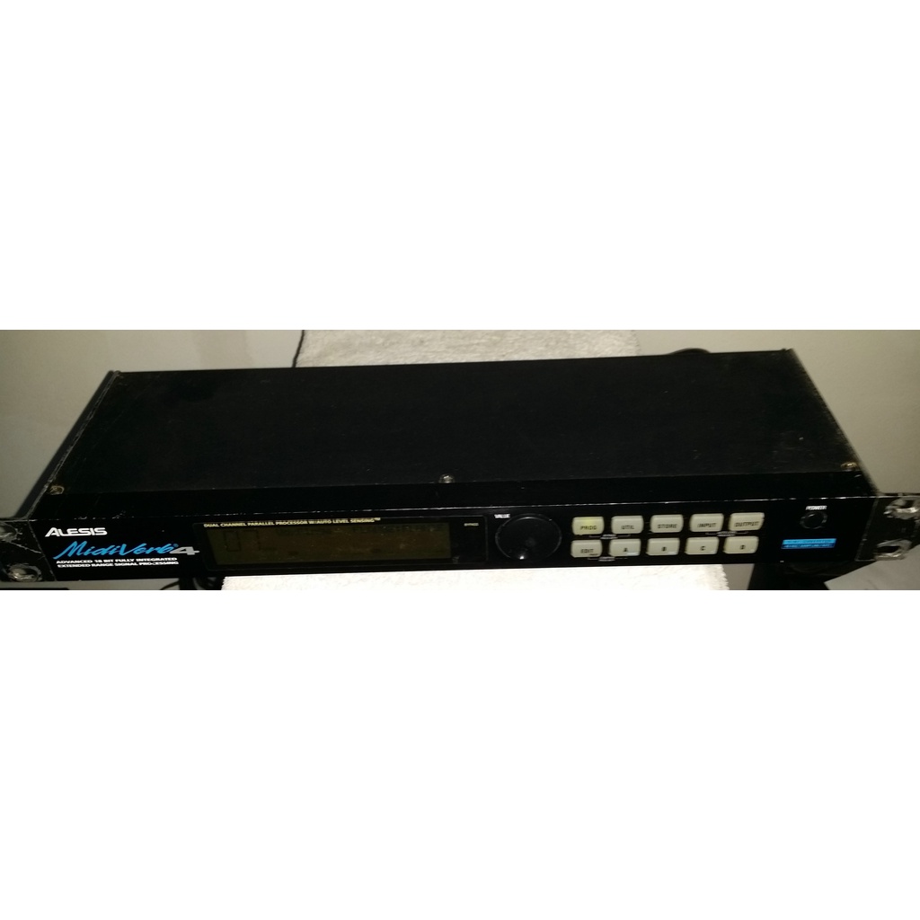 alesis midiverb 4 processador de efeito reverber chorus flanger