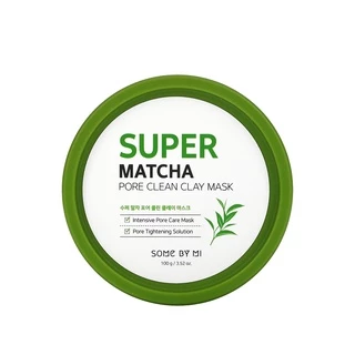some by mi super matcha pore clean clay mask 100g em Oferta na Shopee